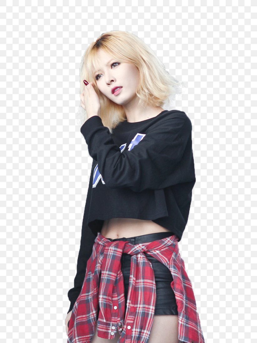 Hyuna 4Minute K-pop Trouble Maker, PNG, 730x1094px, Watercolor, Cartoon, Flower, Frame, Heart Download Free