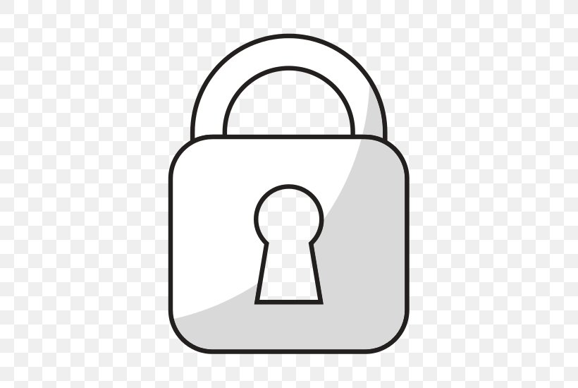 Padlock Clip Art Illustration White Vector Graphics, PNG, 550x550px, Padlock, Area, Black White M, Hand, Hardware Accessory Download Free