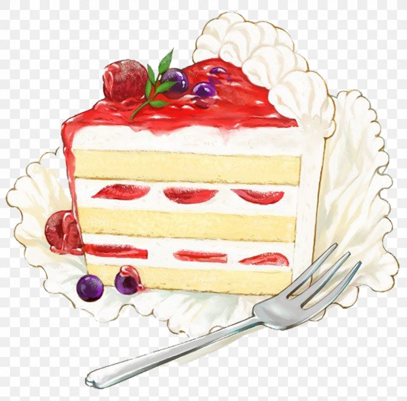 Strawberry Cream Cake Cupcake Shortcake, PNG, 1890x1866px, Strawberry Cream Cake, Baking, Buttercream, Cake, Cake Decorating Download Free