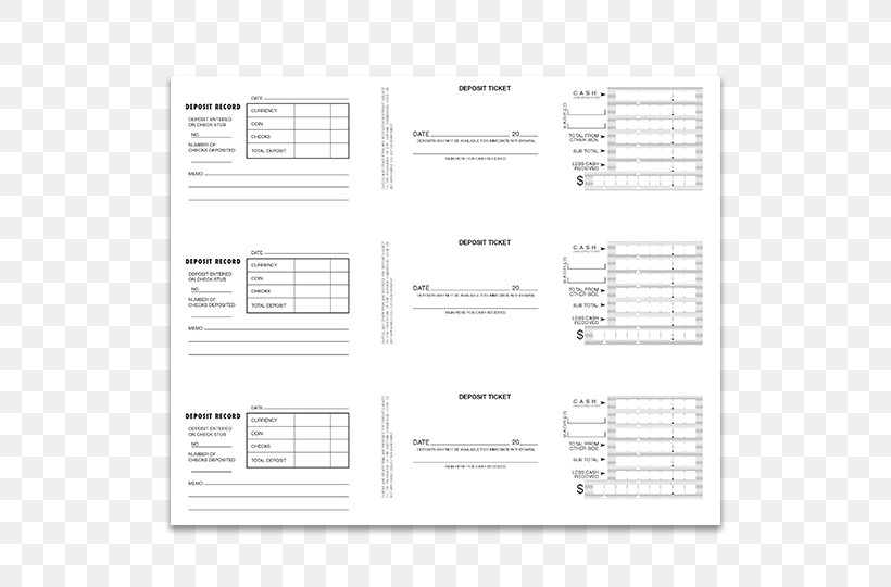 Deposit Slip Deposit Account Paper Document Security, PNG, 540x540px, Deposit Slip, Area, Book, Brand, Cheque Download Free