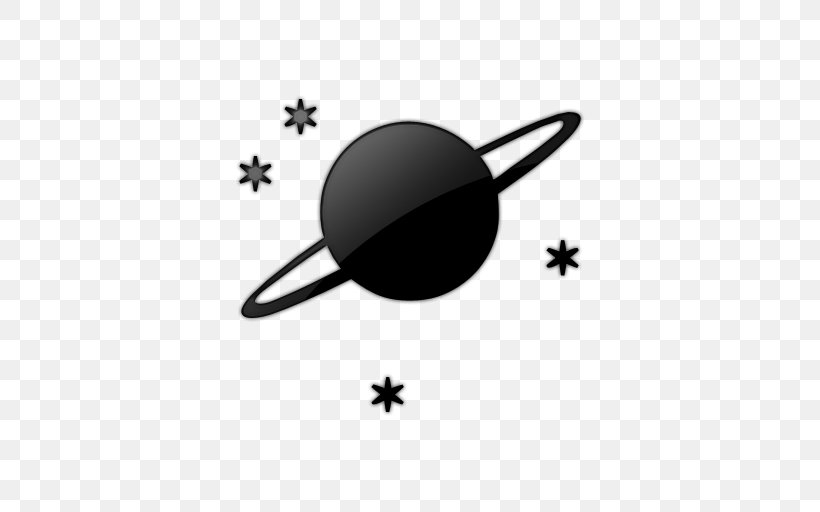 Rings Of Saturn Ring System Planet Clip Art, PNG, 512x512px, Saturn, Black, Black And White, Line Art, Mars Download Free