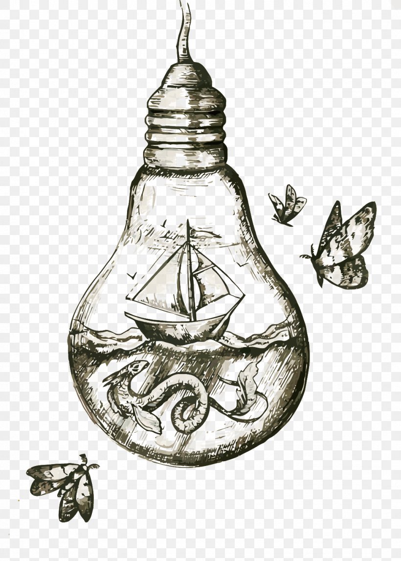 Drawing Art Illustration, PNG, 1073x1500px, Drawing, Art, Artist, Charcoal, Incandescent Light Bulb Download Free