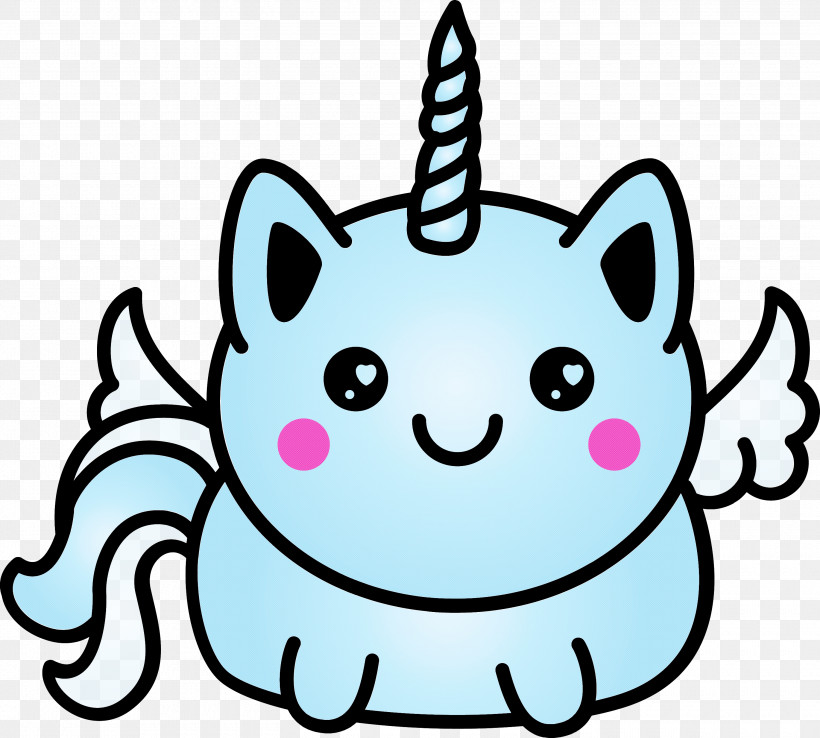 Head Pink Whiskers Line Line Art, PNG, 3000x2700px, Cute Unicorn, Cartoon, Cartoon Unicorn, Cat, Cheek Download Free