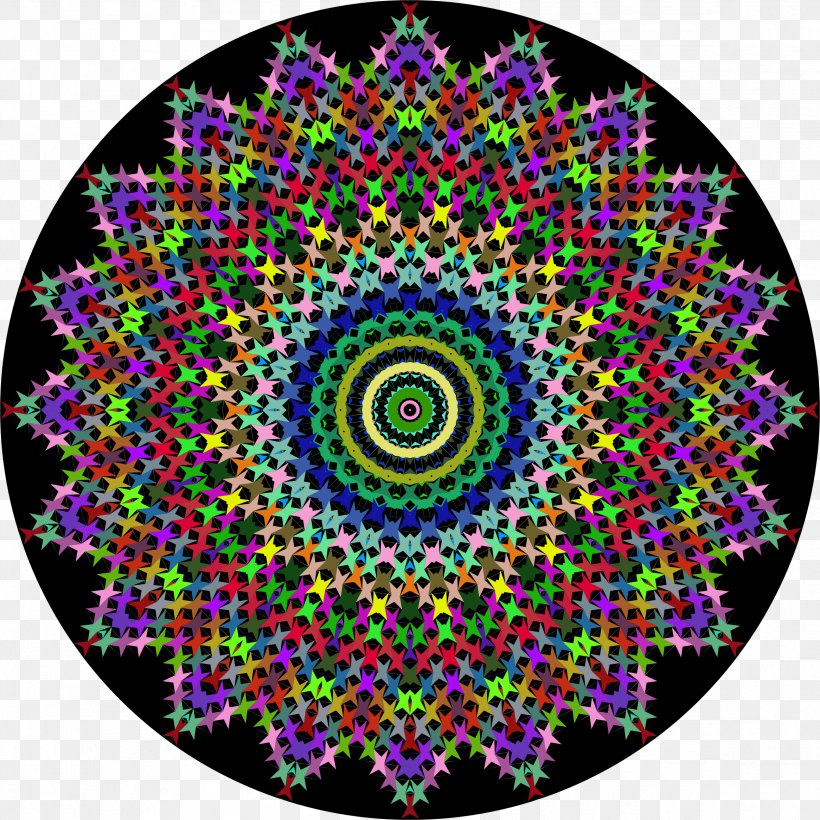 Mandala Circle Symbol, PNG, 2332x2332px, Mandala, Color, Kaleidoscope, Photography, Purple Download Free