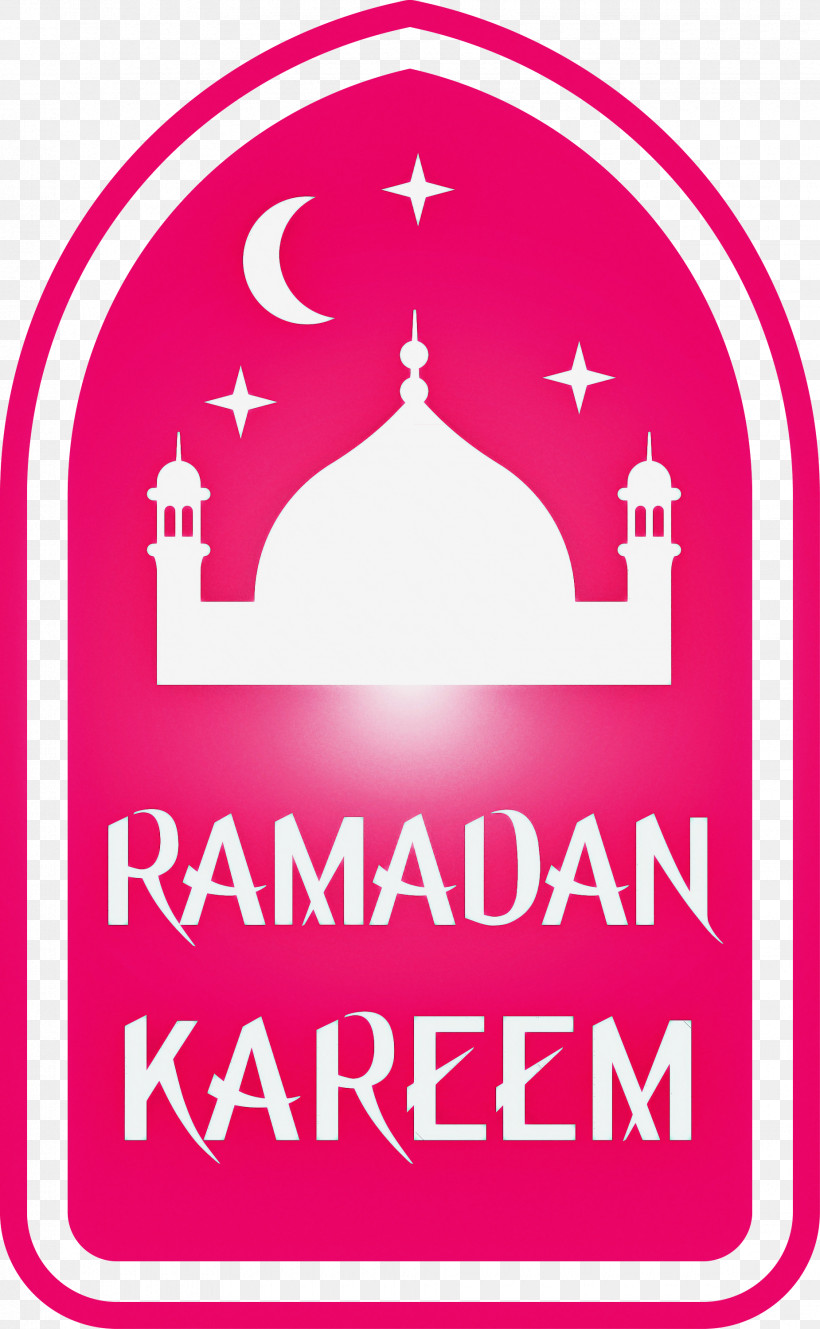 Ramadan Kareem Ramadan Mubarak, PNG, 1850x3000px, Ramadan Kareem, Arch, Logo, Magenta, Pink Download Free