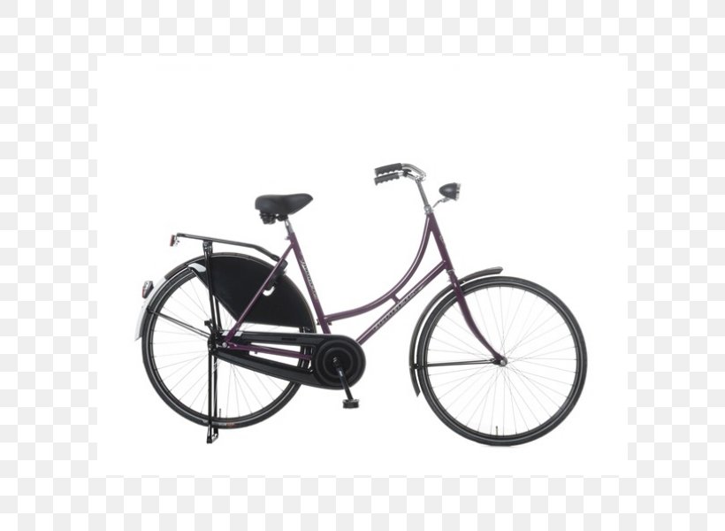 Roadster Freight Bicycle Popal Omafiets Terugtraprem, PNG, 600x600px, Roadster, Autofelge, Bandenmaat, Bicycle, Bicycle Accessory Download Free