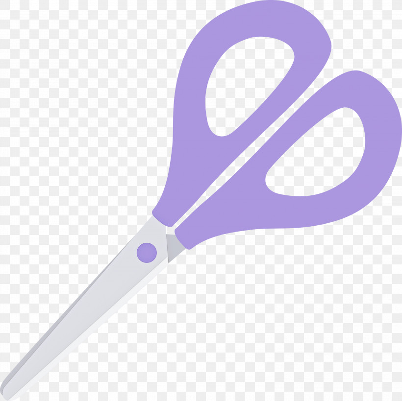 Scissors School Supplies, PNG, 3000x2998px, Scissors, Cutting Tool, Office Instrument, Office Supplies, Purple Download Free