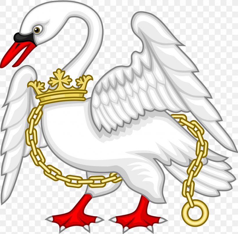 Dunstable Swan Jewel Bohun Swan House Of Lancaster Earl Of Hereford Royal Badges Of England, PNG, 2000x1969px, Dunstable Swan Jewel, Animal Figure, Area, Art, Artwork Download Free