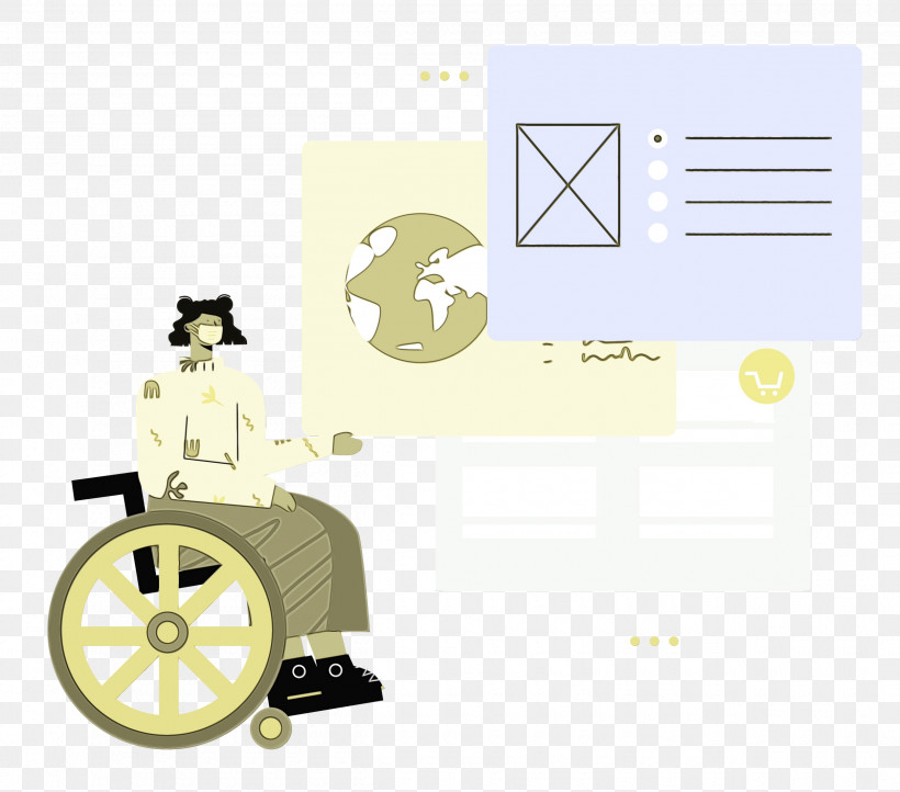 Wheelchair Sitting Chair Behavior, PNG, 2500x2204px, Wheel Chair, Behavior, Chair, Drawing, Paint Download Free