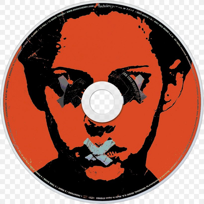 Buckcherry Compact Disc Time Bomb Album All Night Long, PNG, 1000x1000px, Buckcherry, Album, All Night Long, Compact Disc, Fictional Character Download Free