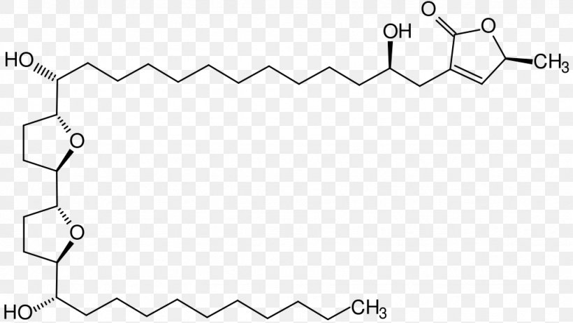 Bullatacin Acetogenin Lactone Annonaceae Molar Mass, PNG, 1024x578px, Acetogenin, Annonaceae, Area, Auto Part, Black And White Download Free