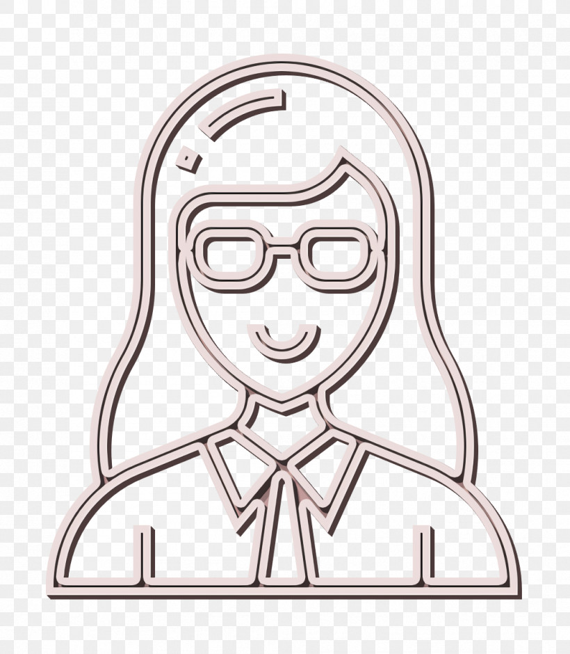 Careers Women Icon Teacher Icon, PNG, 1044x1198px, Careers Women Icon, Cartoon, Eyewear, Face, Facial Expression Download Free