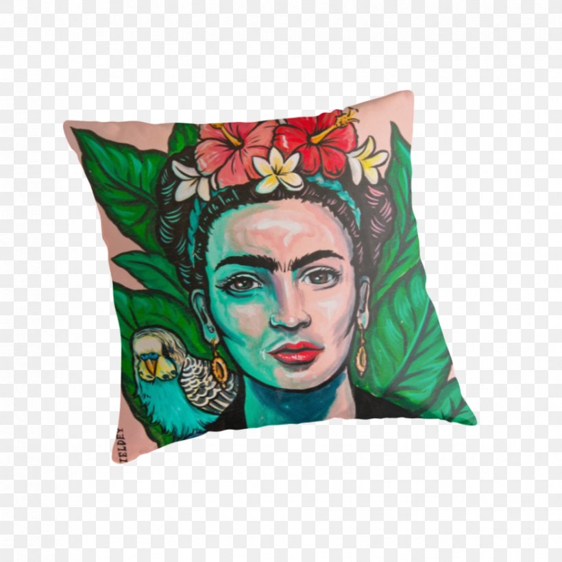 Cushion Throw Pillows Frida Kahlo Redbubble, PNG, 875x875px, Cushion, Frida Kahlo, Pillow, Redbubble, Tasche Download Free