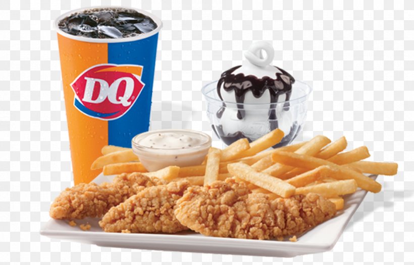 Dairy Queen Chicken Fingers Ice Cream Fast Food Sundae, PNG, 940x603px, Dairy Queen, American Food, Breakfast, Cheese Curd, Chicken Fingers Download Free