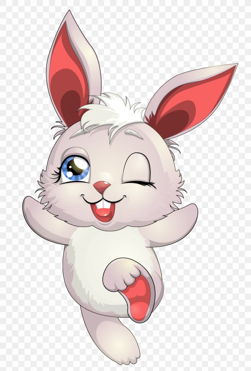 Easter Bunny Bugs Bunny Thumper Rabbit Cartoon, PNG, 954x1412px, Watercolor, Cartoon, Flower, Frame, Heart Download Free