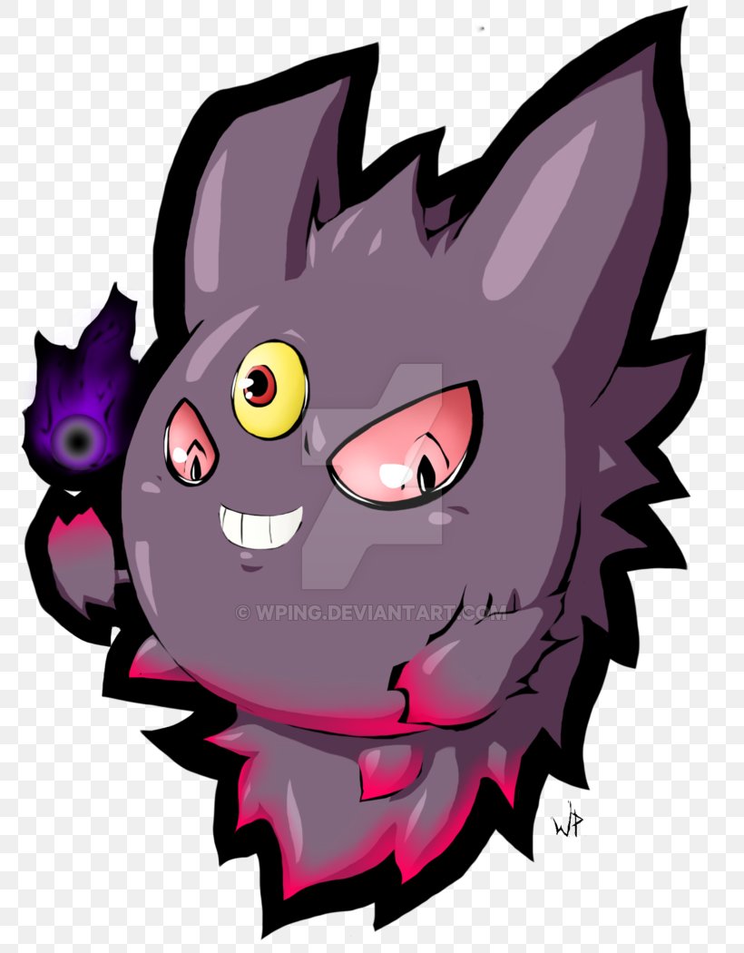 Gengar Whiskers Pokémon Sun And Moon, PNG, 800x1050px, Watercolor, Cartoon, Flower, Frame, Heart Download Free