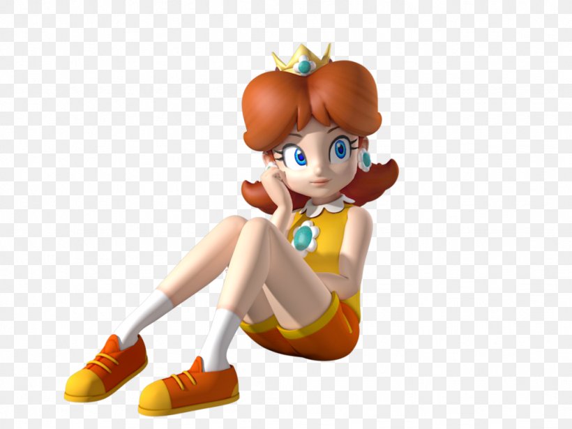 Princess Daisy Princess Peach Rosalina Mario Tennis: Ultra Smash, PNG, 1024x768px, Princess Daisy, Figurine, Joint, Mario Series, Mario Tennis Download Free