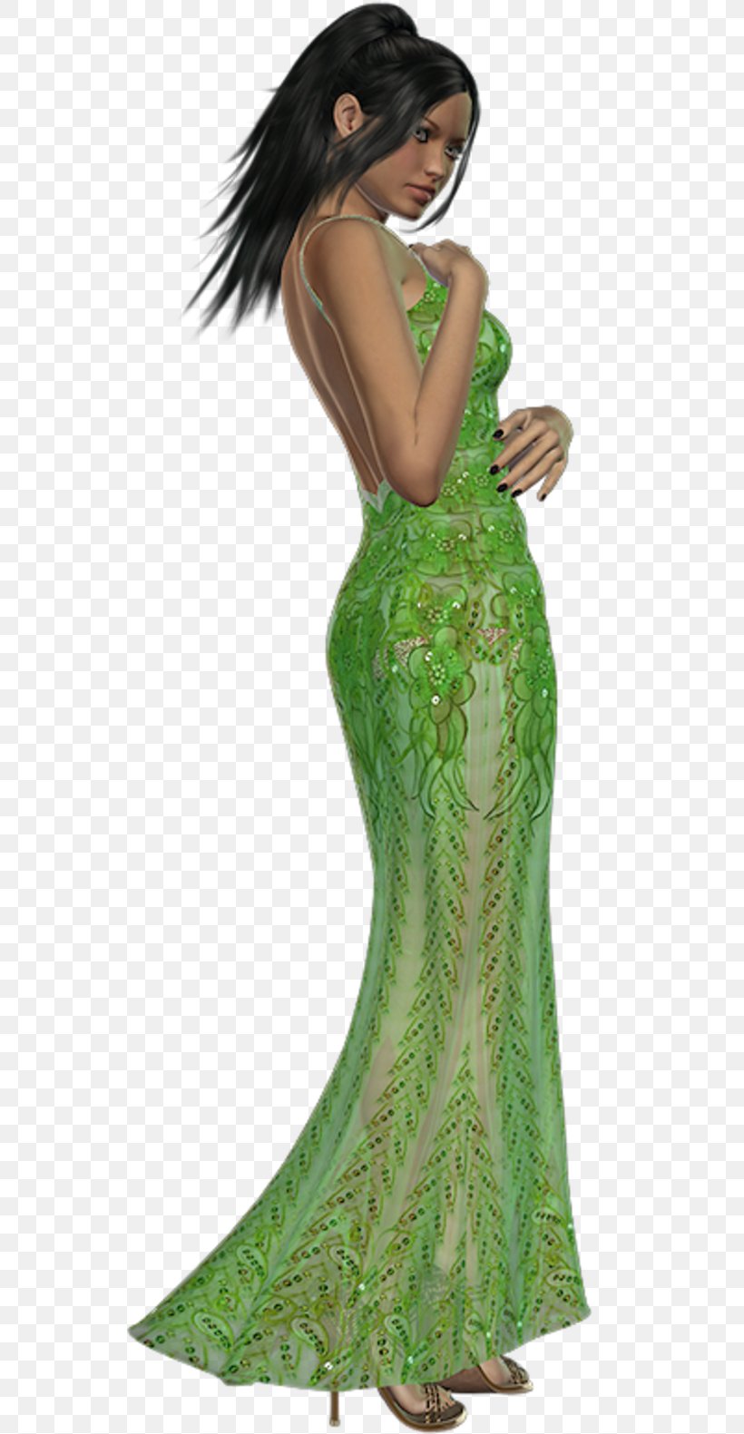 Animation PhotoScape Woman, PNG, 800x1581px, 3d Computer Graphics, Animation, Bijin, Cocktail Dress, Costume Download Free