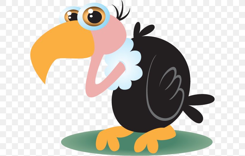 Bird Cartoon Illustration, PNG, 618x523px, Bird, Beak, Cartoon, Ducks Geese And Swans, Fauna Download Free