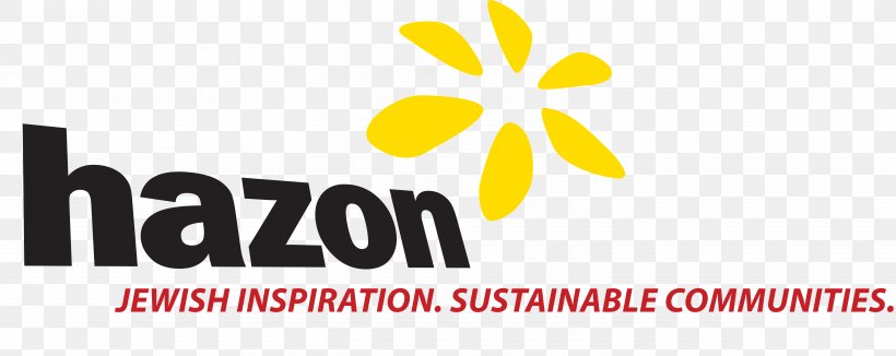 Hazon Logo Organization Golden Fork Restaurant Jewish Farm School, PNG, 6000x2390px, Hazon, Brand, Environmental Organization, Jewish People, Judaism Download Free