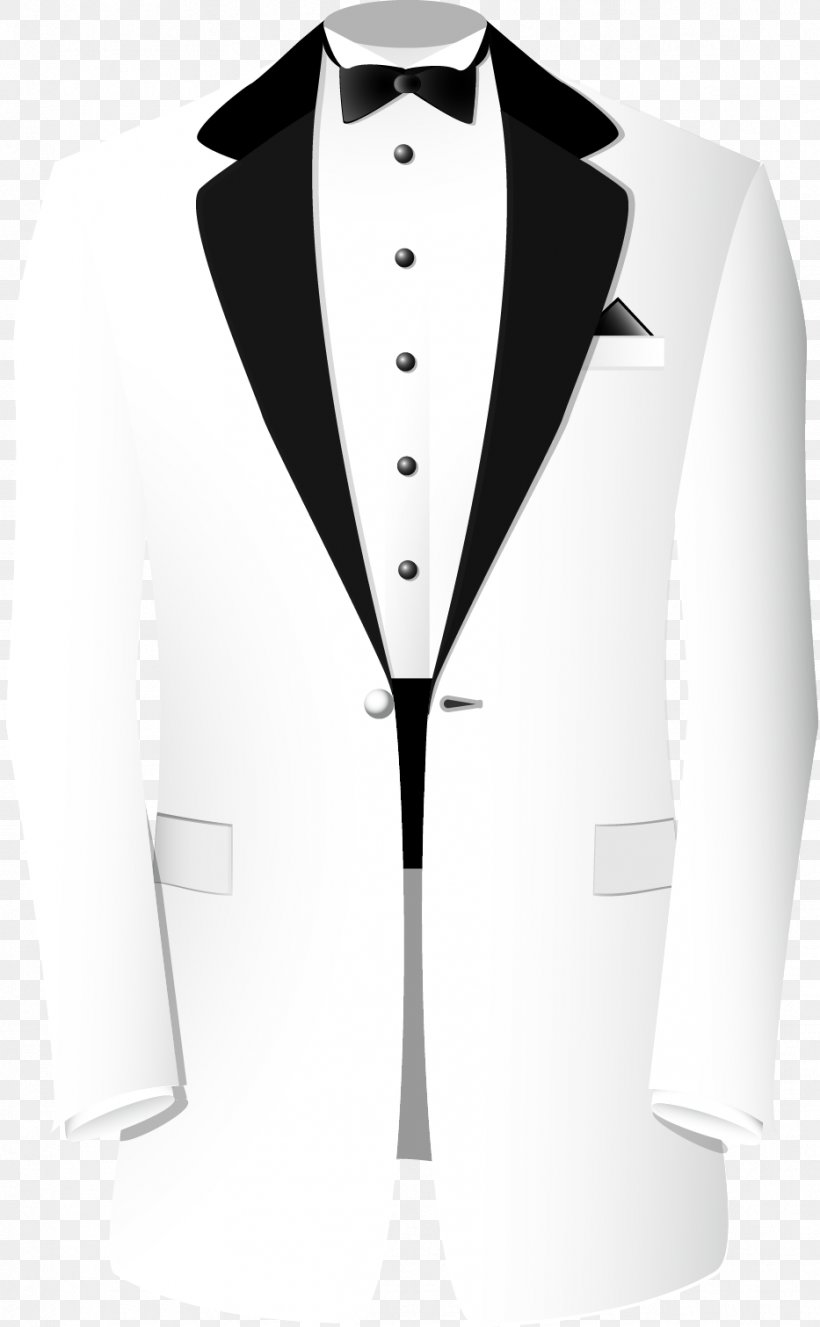 Tuxedo Euclidean Vector Suit, PNG, 933x1511px, Tuxedo, Black, Black And White, Blazer, Clothes Hanger Download Free