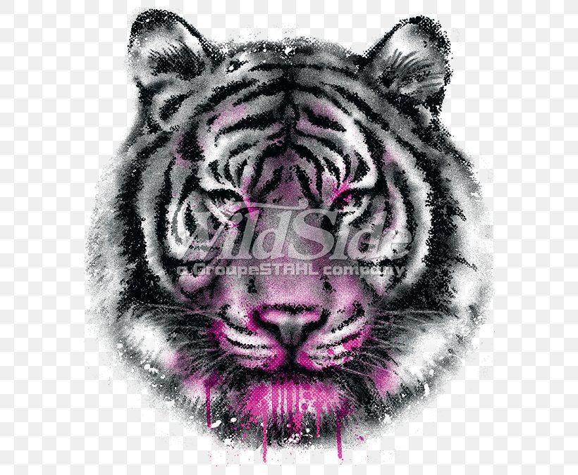 White Tiger Printed T-shirt Black Panther, PNG, 675x675px, Tiger, Big Cat, Big Cats, Black Panther, Carnivoran Download Free