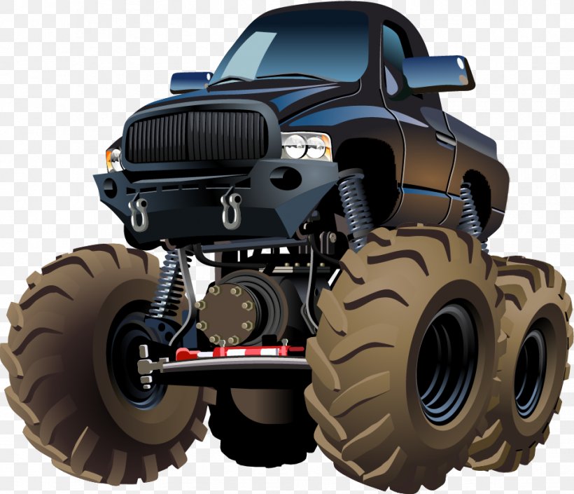 Cartoon Monster Truck, PNG, 966x831px, Car, Automotive Design, Automotive  Exterior, Automotive Tire, Automotive Wheel System Download