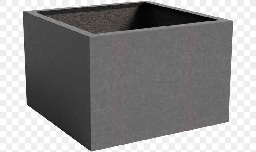 Madame Brussels Lane Flowerpot Rectangle Square Planter, PNG, 677x488px, Flowerpot, Black, Box, Concrete, Cube Download Free