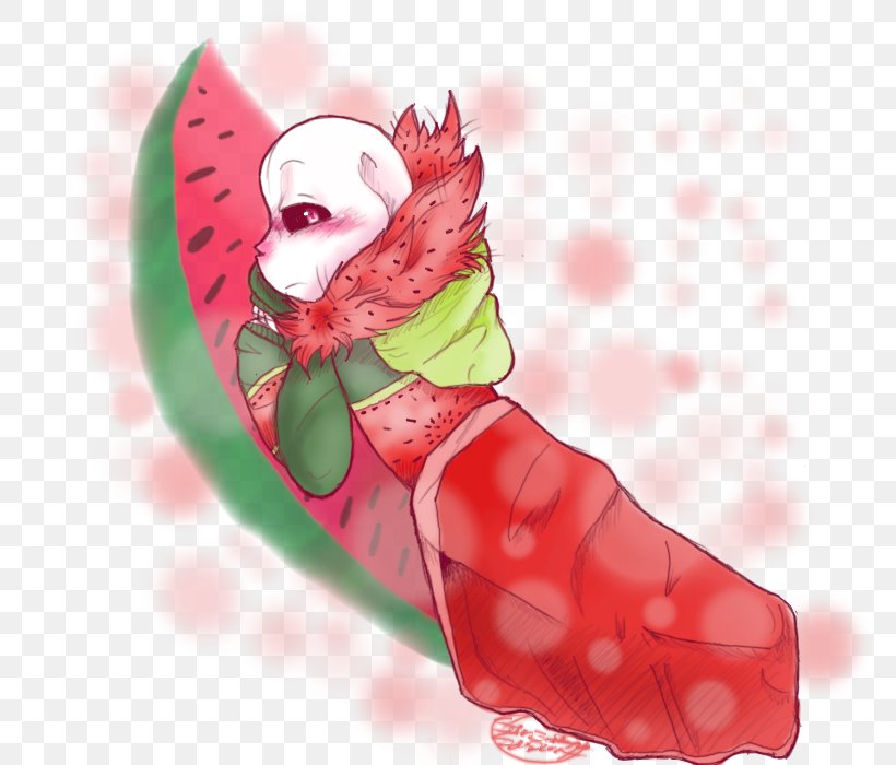 Watermelon Undertale Strawberry Food, PNG, 800x700px, Watermelon, Blueberry, Fictional Character, Food, Fruit Download Free