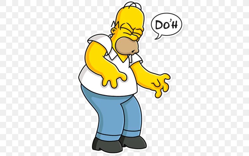 Homer Simpson Image Cartoon Character D'oh!, PNG, 512x512px, Homer Simpson, Apple, Blog, Cartoon, Character Download Free