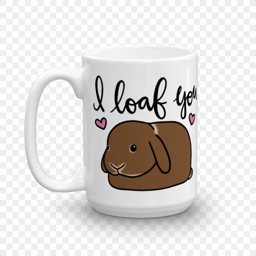 Netherland Dwarf Rabbit Coffee Cup Mug Dutch Rabbit, PNG, 1000x1000px, Netherland Dwarf Rabbit, Animal, Ceramic, Clothing Accessories, Coffee Download Free