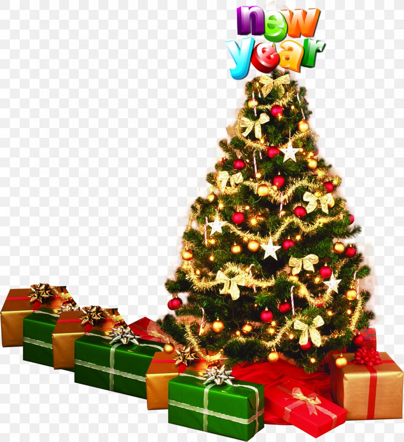 Christmas Tree Santa Claus Christmas Ornament Fir, PNG, 1544x1692px, Christmas Tree, Christmas, Christmas And Holiday Season, Christmas Decoration, Christmas Ornament Download Free