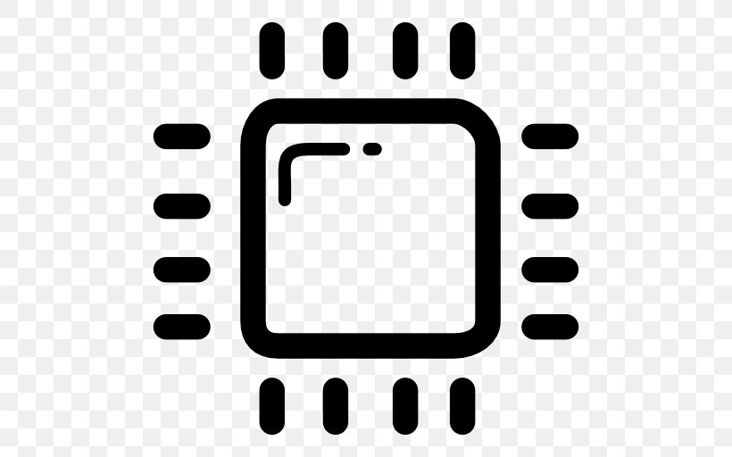 Computer, PNG, 512x512px, Computer, Area, Black, Black And White, Central Processing Unit Download Free