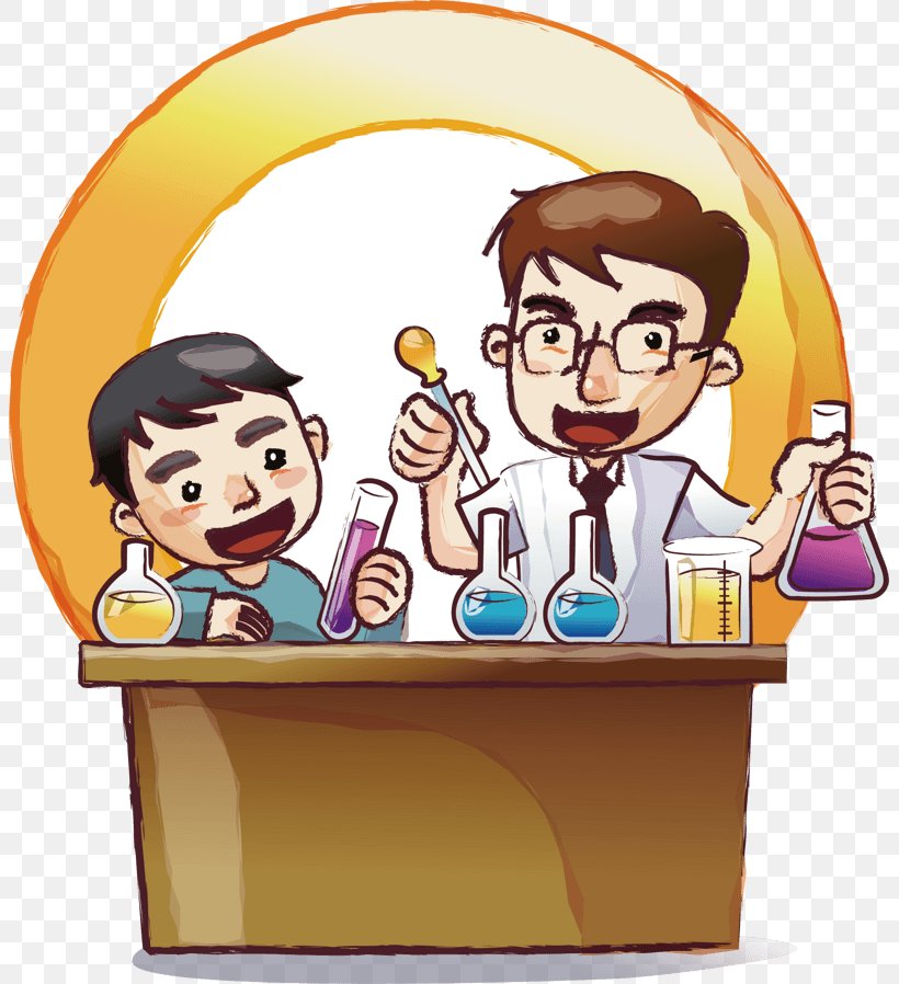 Experiment Science Chemistry Vector Graphics Image, PNG, 803x898px, Experiment, Art, Beaker, Cartoon, Chemistry Download Free