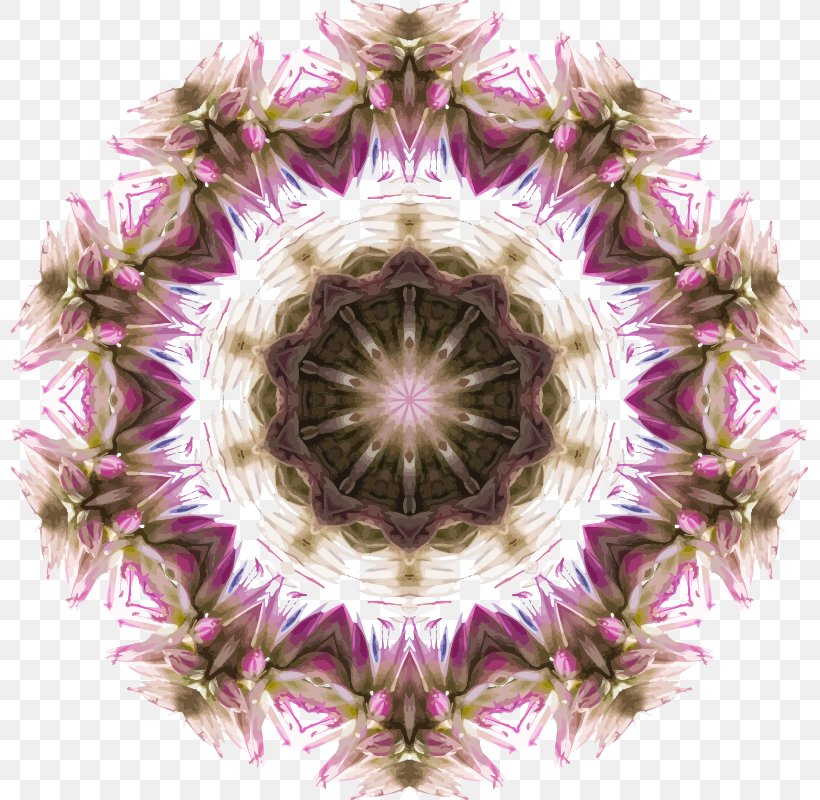 Kaleidoscope Clip Art, PNG, 797x800px, Kaleidoscope, Color, Flower, Purple, Symmetry Download Free