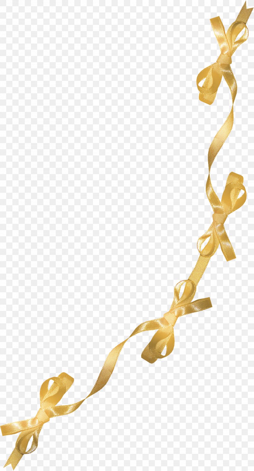 Ribbon Shoelace Knot Clip Art, PNG, 1968x3637px, Ribbon, Branch, Gift, Gold, Gratis Download Free