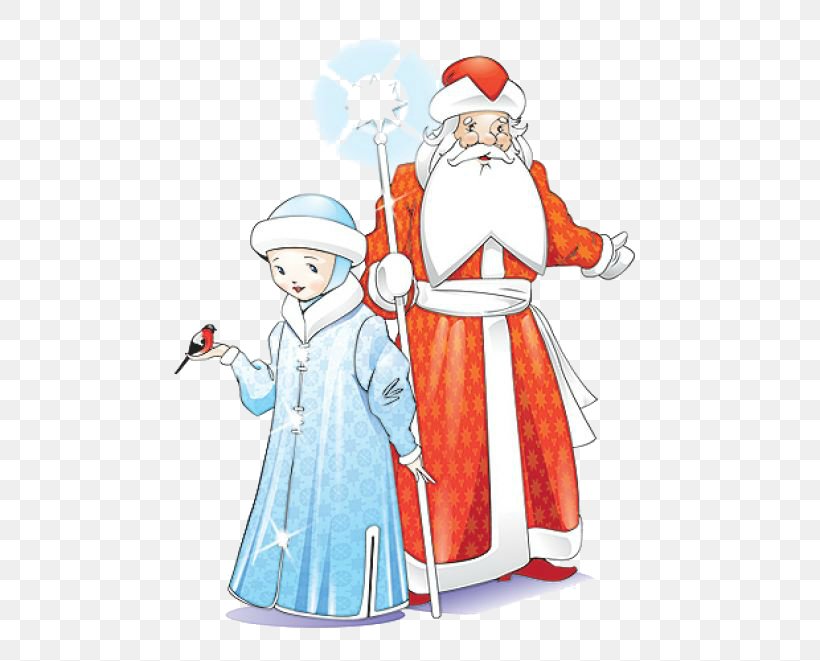 Santa Claus Snegurochka Ded Moroz Grandfather New Year, PNG, 500x661px, Santa Claus, Animation, Art, Birthday, Child Download Free