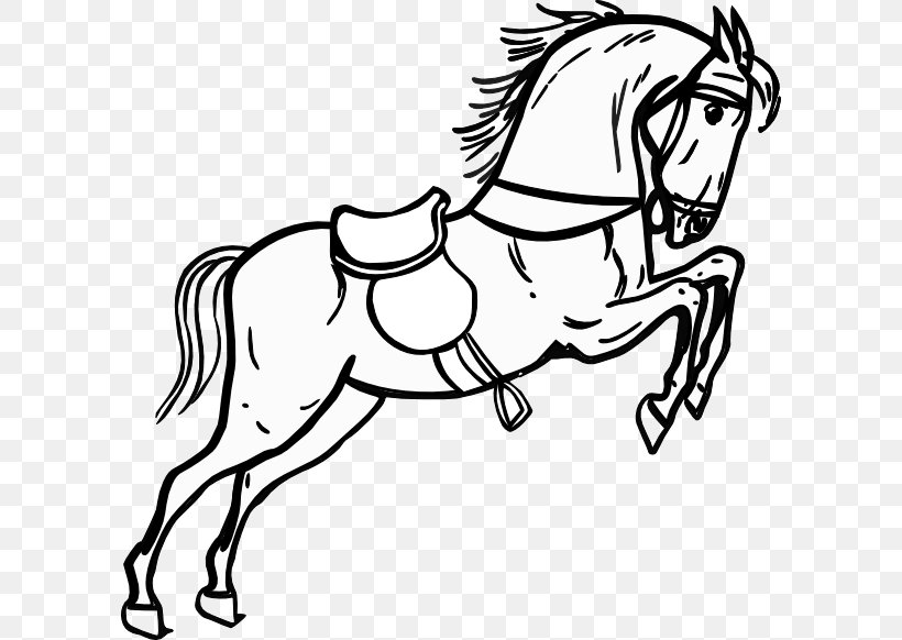 Tennessee Walking Horse Stallion Jumping Clip Art, PNG, 600x582px, Tennessee Walking Horse, Animal Figure, Art, Artwork, Black And White Download Free