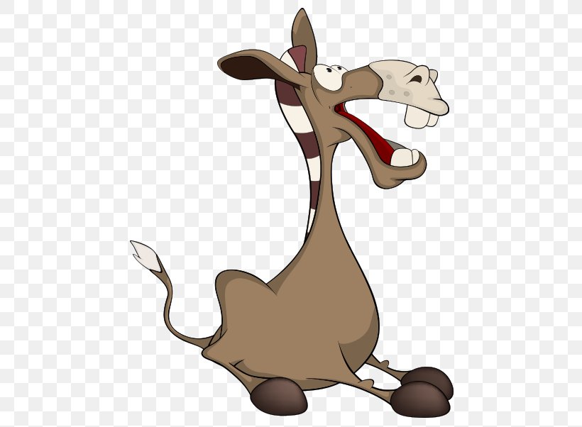 Donkey Cartoon Funny Animal Illustration, PNG, 600x602px, Donkey, Camel Like Mammal, Carnivoran, Cartoon, Cat Like Mammal Download Free