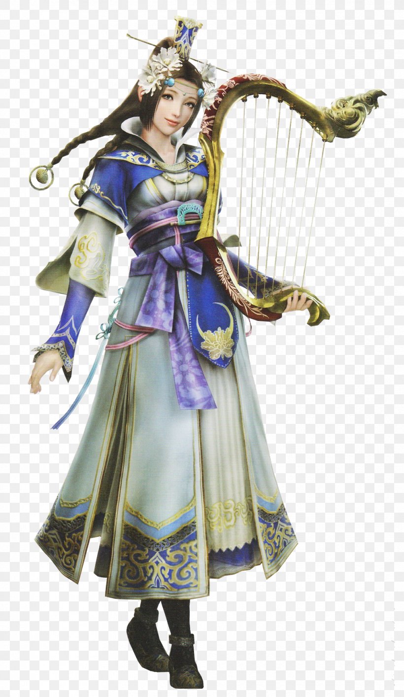 Dynasty Warriors 8 Diaochan Dynasty Warriors 9 Romance Of The Three Kingdoms, PNG, 1016x1753px, Dynasty Warriors 8, Action Figure, Cai Yan, Cai Yong, Costume Download Free