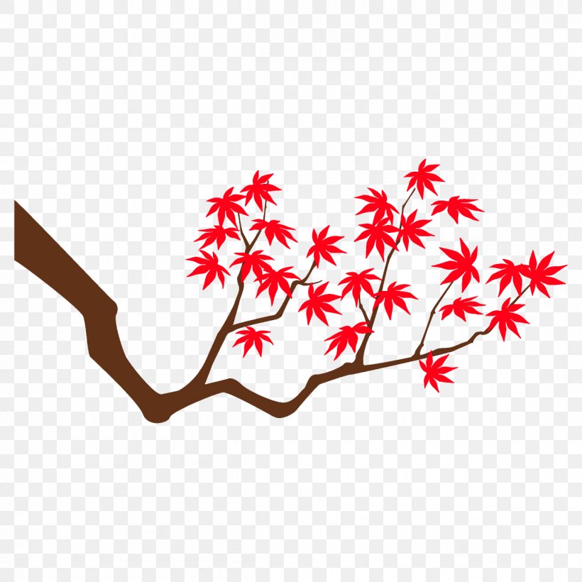 Maple Branch Maple Leaves Autumn Tree, PNG, 1200x1200px, Maple Branch, Autumn, Autumn Tree, Branch, Fall Download Free