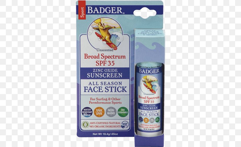 Sunscreen Lip Balm Coola Mineral Face Cucumber Matte Finish Factor De Protección Solar Badger Balm, PNG, 500x500px, Sunscreen, Badger, Badger Balm, Face, Lip Download Free