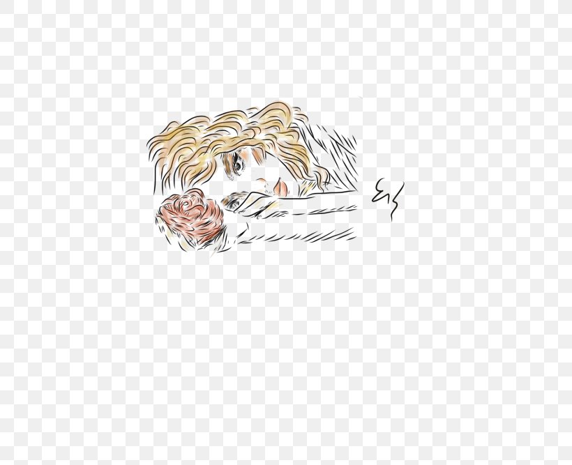 Tiger Lion Ear Cartoon, PNG, 500x667px, Watercolor, Cartoon, Flower, Frame, Heart Download Free