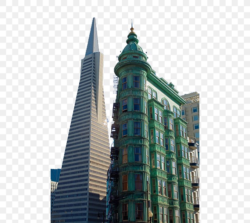 Coit Tower Transamerica Pyramid Columbus Tower Building, PNG, 488x731px, Coit Tower, Building, California, City, Classical Architecture Download Free