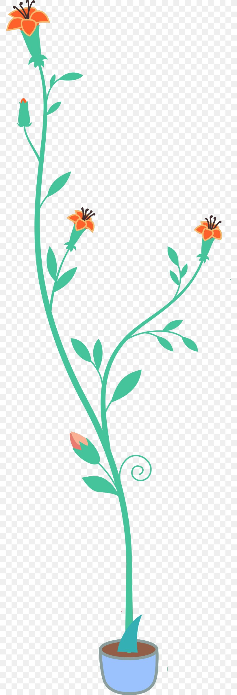 Flower Plant Clip Art, PNG, 778x2400px, Flower, Area, Artwork, Beak, Bird Download Free