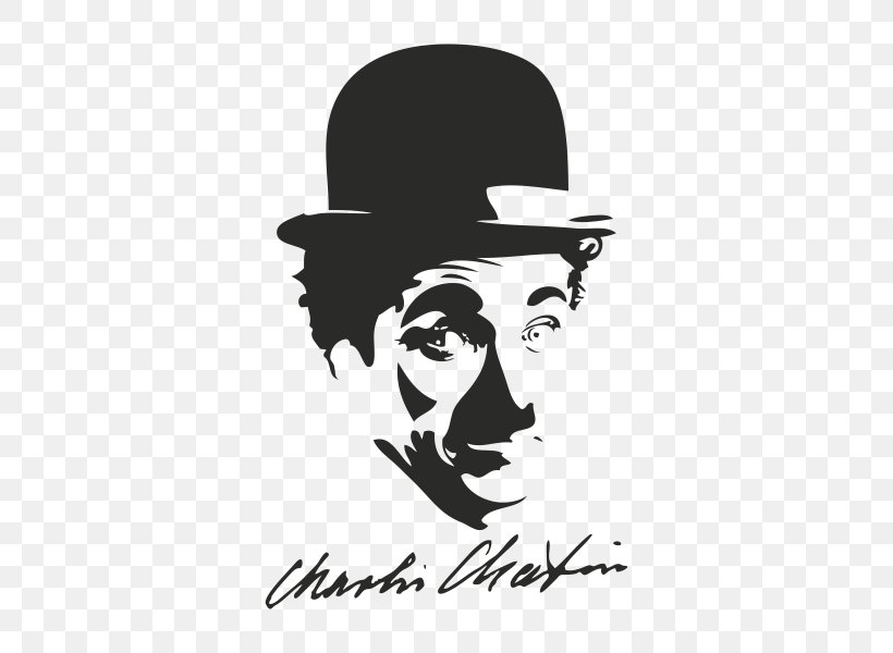 Sticker Portrait Wall Decal Vinyl Group, PNG, 600x600px, Sticker, Actor, Art, Black And White, Charlie Chaplin Download Free