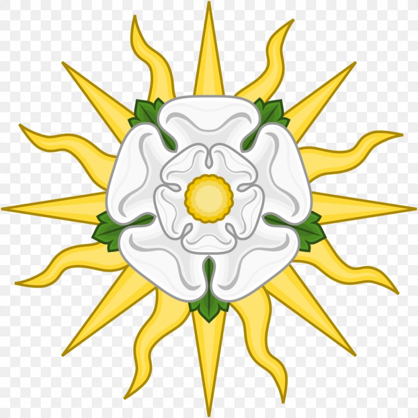 Wars Of The Roses White Rose Of York House Of York Red Rose Of Lancaster, PNG, 1024x1024px, Wars Of The Roses, Artwork, Cut Flowers, Duke Of York, Flags And Symbols Of Yorkshire Download Free