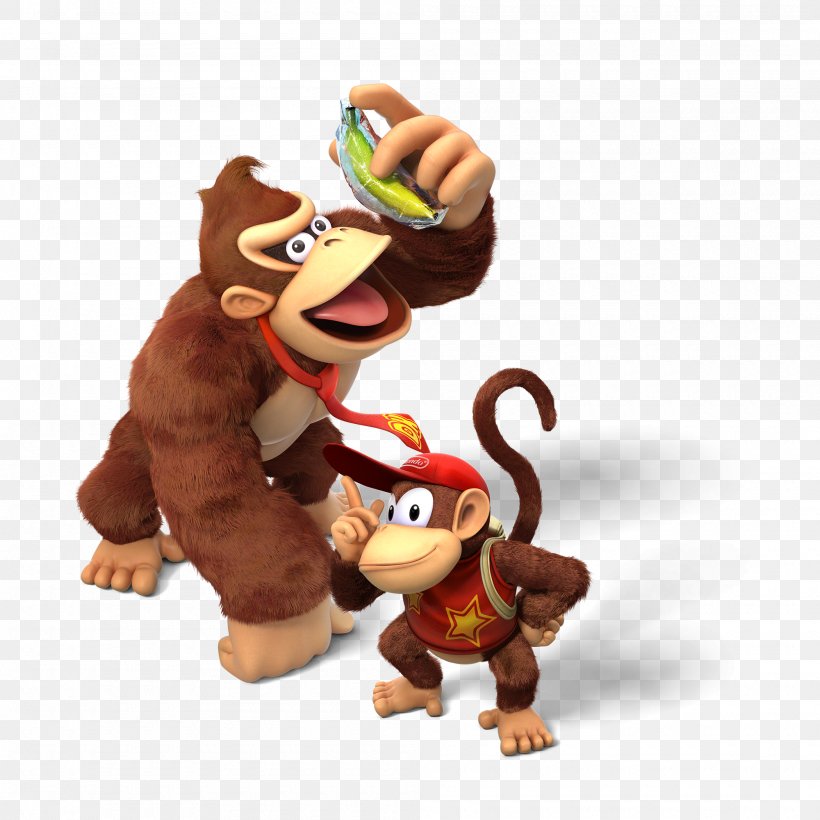 Donkey Kong Country: Tropical Freeze Donkey Kong Country 2: Diddy's Kong Quest Donkey Kong Country 3: Dixie Kong's Double Trouble! Donkey Kong Country Returns Diddy Kong Racing, PNG, 2000x2000px, Donkey Kong Country Tropical Freeze, Animal Figure, Carnivoran, Cranky Kong, Diddy Kong Download Free