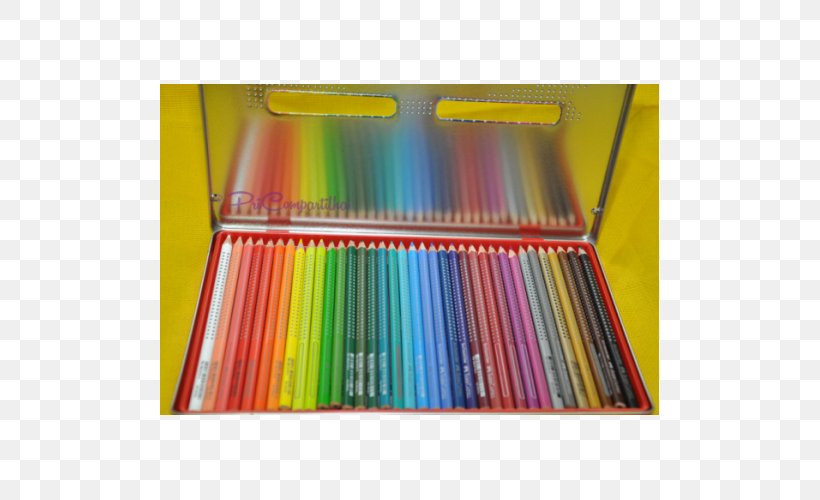 Colored Pencil Faber-Castell Plastic, PNG, 500x500px, Pencil, Beverage Can, Case, Color, Colored Pencil Download Free