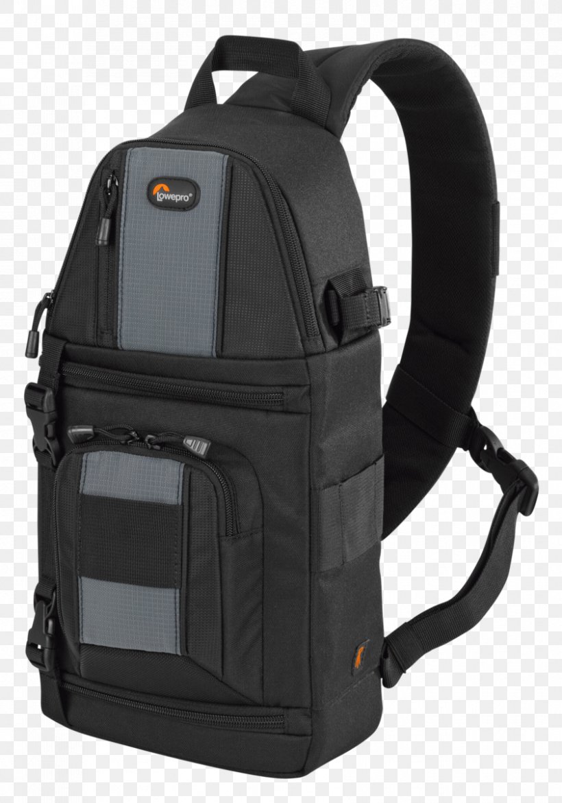 Lowepro SlingShot 102 AW Backpack Camera Bag, PNG, 841x1200px, Lowepro, Backpack, Bag, Black, Camera Download Free
